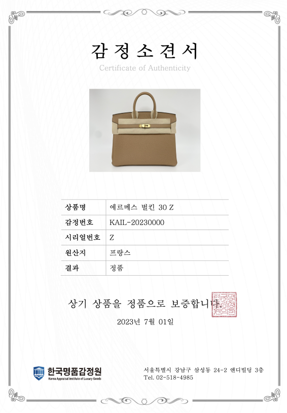 감정 소견서 예시